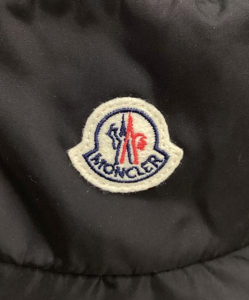 MONCLER（モンクレール）MONCLER (モンクレール) ナイロンバケットハット ブラック サイズ:56の古着・服飾アイテム