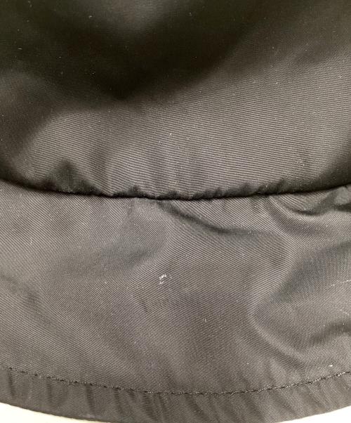 MONCLER（モンクレール）MONCLER (モンクレール) ナイロンバケットハット ブラック サイズ:56の古着・服飾アイテム