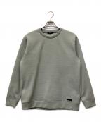 BLACK LABEL CRESTBRIDGEブラックレーベル クレストブリッジ）の古着「クルーネックスウェット」｜グレー