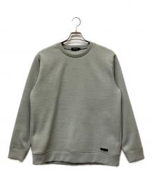 BLACK LABEL CRESTBRIDGE（ブラックレーベル クレストブリッジ）の古着「クルーネックスウェット」｜グレー