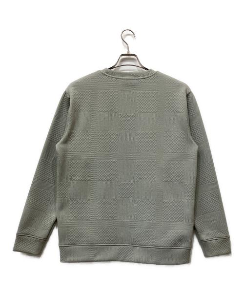 BLACK LABEL CRESTBRIDGE（ブラックレーベル クレストブリッジ）BLACK LABEL CRESTBRIDGE (ブラックレーベル クレストブリッジ) クルーネックスウェット グレー サイズ:Lの古着・服飾アイテム