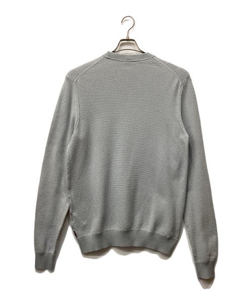 BOSS（ボス）BOSS (ボス) 薄手ニット グレー サイズ:XLの古着・服飾アイテム