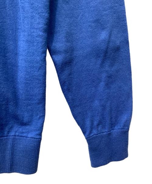 BOSS（ボス）BOSS (ボス) ロゴニット ブルー サイズ:Lの古着・服飾アイテム