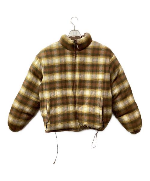 SUPREME（シュプリーム）SUPREME (シュプリーム) Supreme　リバーシブルダウンジャケット ブラウン サイズ:Mの古着・服飾アイテム