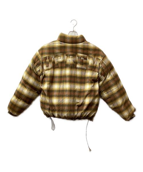 SUPREME（シュプリーム）SUPREME (シュプリーム) Supreme　リバーシブルダウンジャケット ブラウン サイズ:Mの古着・服飾アイテム