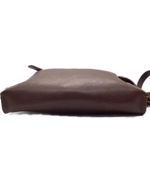 dan genten（ダン ゲンテン）dan genten (ダン ゲンテン) レザーショルダーバッグ ダークブラウンの古着・服飾アイテム