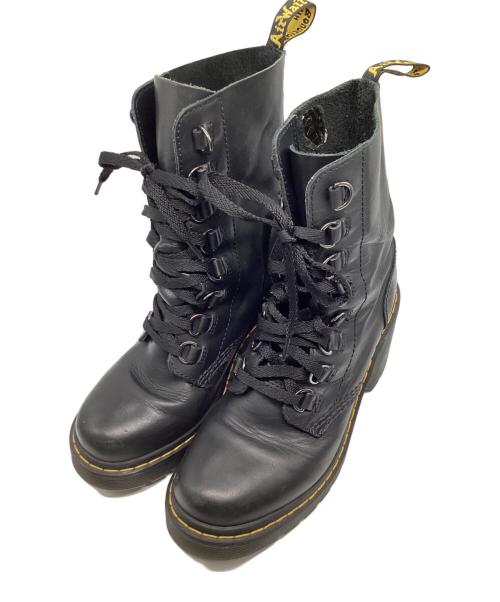 Dr.Martens（ドクターマーチン）Dr.Martens (ドクターマーチン) 8タイブーツ ブラック サイズ:39の古着・服飾アイテム
