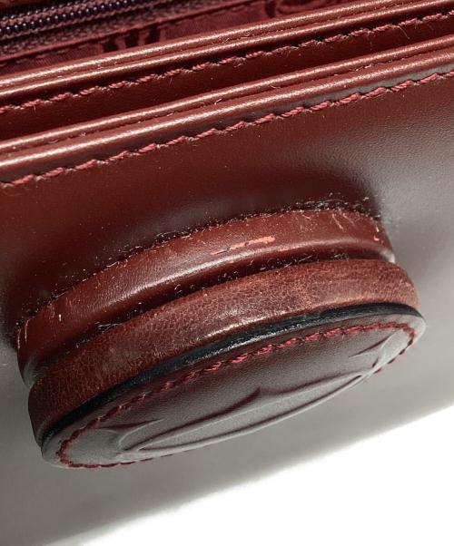 Cartier（カルティエ）Cartier (カルティエ) マストライン ショルダーバッグ ワインレッドの古着・服飾アイテム