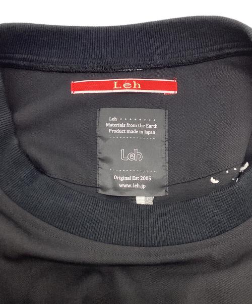 Leh（レー）Leh (レー) 半袖カットソー ブラック サイズ:不明の古着・服飾アイテム