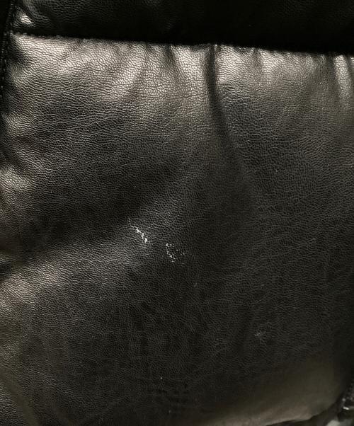 BEN DAVIS（ベンデイビス）BEN DAVIS (ベンデイビス) フェイクレザー中綿ジャケット ブラック サイズ:XLの古着・服飾アイテム