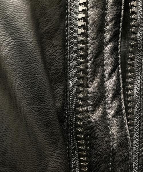 BEN DAVIS（ベンデイビス）BEN DAVIS (ベンデイビス) フェイクレザー中綿ジャケット ブラック サイズ:XLの古着・服飾アイテム