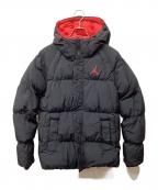 NIKEナイキ）の古着「中綿ジャケット」｜ブラック×レッド