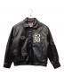 BEN DAVIS（ベンデイビス）の古着「フェイクレザージャケット」｜ブラック