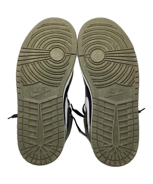 NIKE（ナイキ）NIKE (ナイキ) AIR JORDAN1 オリーブ サイズ:27.5の古着・服飾アイテム