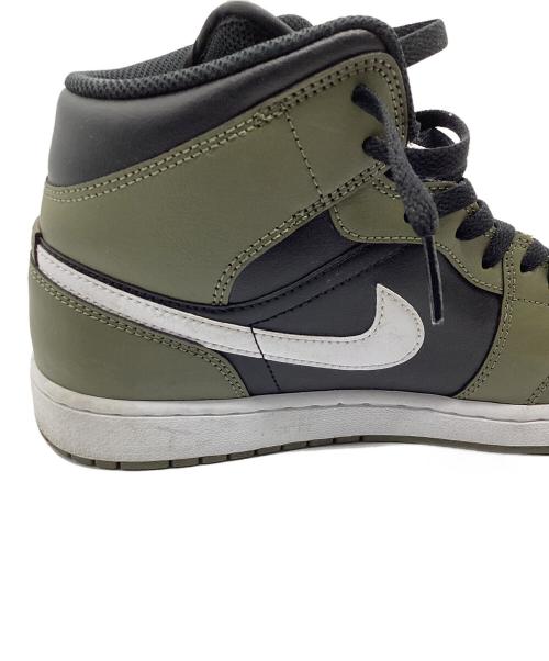 NIKE（ナイキ）NIKE (ナイキ) AIR JORDAN1 オリーブ サイズ:27.5の古着・服飾アイテム