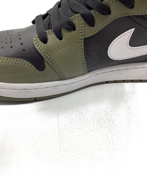 NIKE（ナイキ）NIKE (ナイキ) AIR JORDAN1 オリーブ サイズ:27.5の古着・服飾アイテム