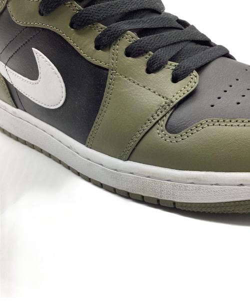 NIKE（ナイキ）NIKE (ナイキ) AIR JORDAN1 オリーブ サイズ:27.5の古着・服飾アイテム