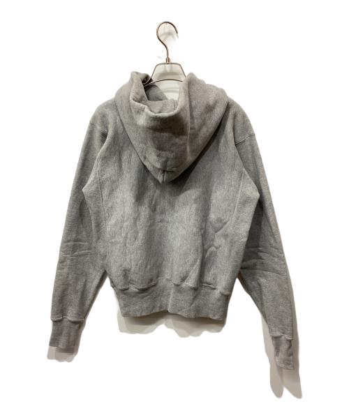 Champion REVERSE WEAVE（チャンピオン リバース ウィーブ）Champion REVERSE WEAVE (チャンピオン リバース ウィーブ) プルオーバーパーカー ライトグレー サイズ:Mの古着・服飾アイテム