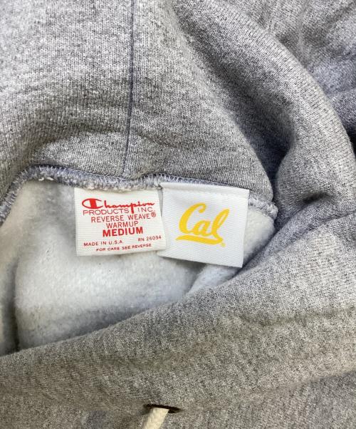 Champion REVERSE WEAVE（チャンピオン リバース ウィーブ）Champion REVERSE WEAVE (チャンピオン リバース ウィーブ) プルオーバーパーカー ライトグレー サイズ:Mの古着・服飾アイテム
