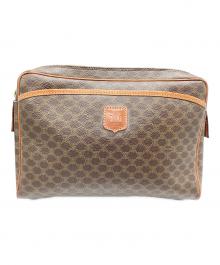 CELINE（セリーヌ）の古着「セカンドバッグ マカダム」｜ブラウン