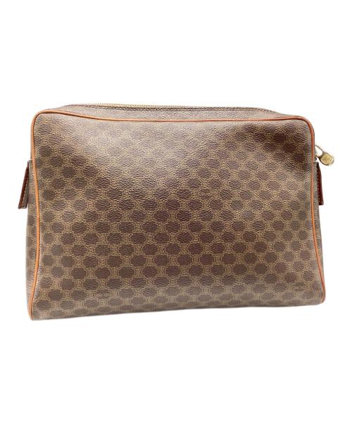 CELINE（セリーヌ）CELINE (セリーヌ) セカンドバッグ マカダム ブラウンの古着・服飾アイテム