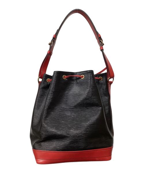 LOUIS VUITTON（ルイ ヴィトン）LOUIS VUITTON (ルイ ヴィトン) ノエ エピ ショルダーバッグ ブラック×レッドの古着・服飾アイテム