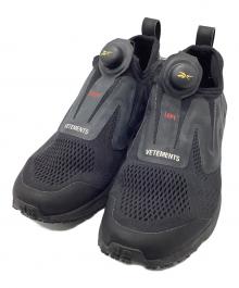 REEBOK×VETEMENTS（リーボック×ヴェトモン）の古着「Pump Supreme(ポンプ シュプリーム)」｜ブラック