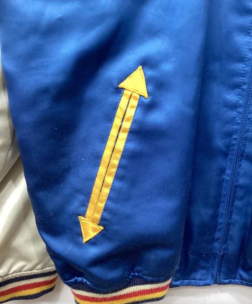 TED COMPANY（テッドカンパニー）TED COMPANY (テッドカンパニー) リバーシブルスカジャン ブルー×アイボリー サイズ:42の古着・服飾アイテム