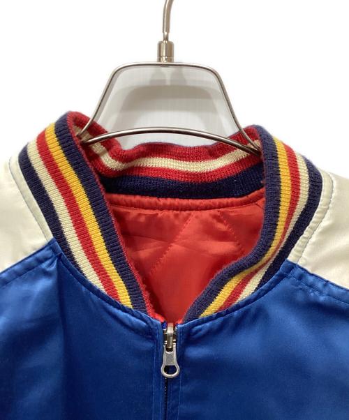 TED COMPANY（テッドカンパニー）TED COMPANY (テッドカンパニー) リバーシブルスカジャン ブルー×アイボリー サイズ:42の古着・服飾アイテム