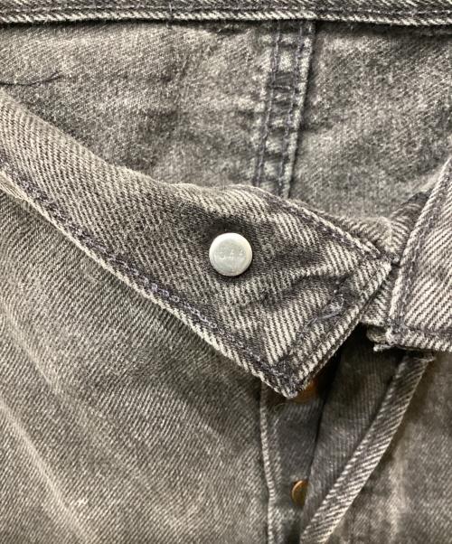 LEVI'S（リーバイス）LEVI'S (リーバイス) デニムワイドパンツ ブラック サイズ:W42 L32の古着・服飾アイテム