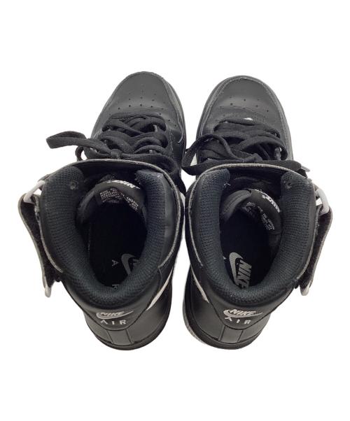 NIKE（ナイキ）NIKE (ナイキ) Air Force 1 Mid 07 ブラック×ホワイト サイズ:24.5cmの古着・服飾アイテム