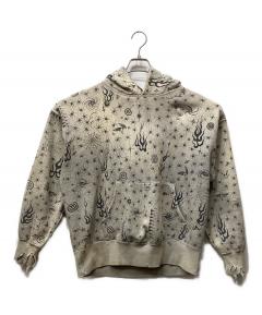 中古・古着通販】SAINT MICHAEL (セントマイケル) PTP HOODIE グレー