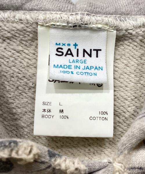 SAINT MICHAEL（セントマイケル）SAINT MICHAEL (セントマイケル) Dr.Woo DW HOODIE ライトグレー サイズ:Ｌの古着・服飾アイテム