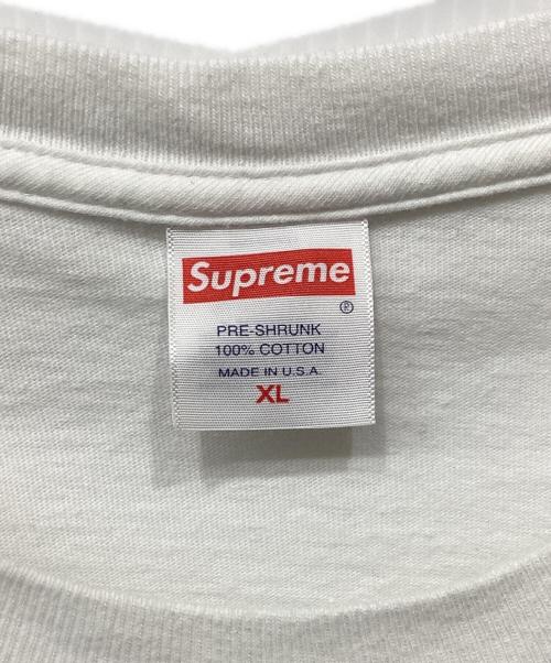 SUPREME（シュプリーム）SUPREME (シュプリーム) 半袖カットソー ホワイト サイズ:XLの古着・服飾アイテム