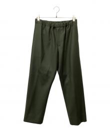 AURALEE（オーラリー）の古着「イージースラックス」｜ダークグリーン