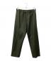 AURALEE（オーラリー）の古着「イージースラックス」｜ダークグリーン