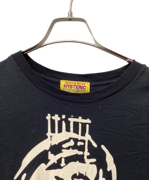 hysterics（ヒステリックス）hysterics (ヒステリックス) DIZZY&MILKY Tシャツ ブラック サイズ: Freeの古着・服飾アイテム