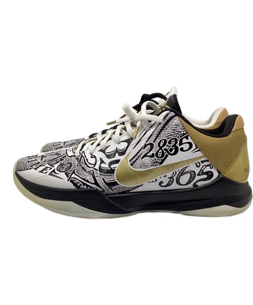 NIKE（ナイキ）NIKE (ナイキ) Kobe 5 Protro ホワイト×ブラック サイズ:28.5の古着・服飾アイテム
