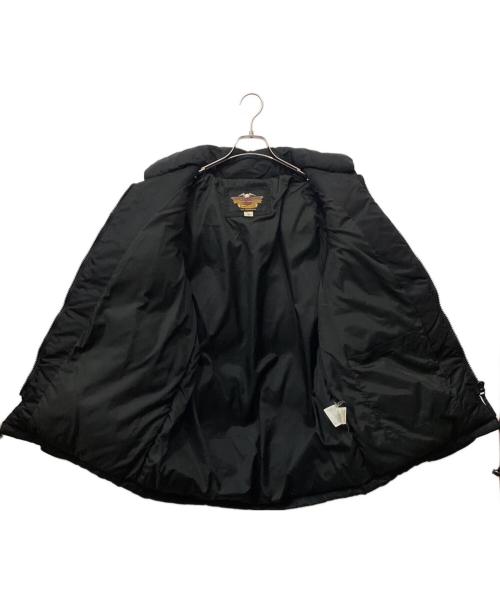 HARLEY-DAVIDSON（ハーレーダビッドソン）HARLEY-DAVIDSON (ハーレーダビッドソン) ハーレーダビッドソン　ダウンジャケット ブラック サイズ:Ｌの古着・服飾アイテム