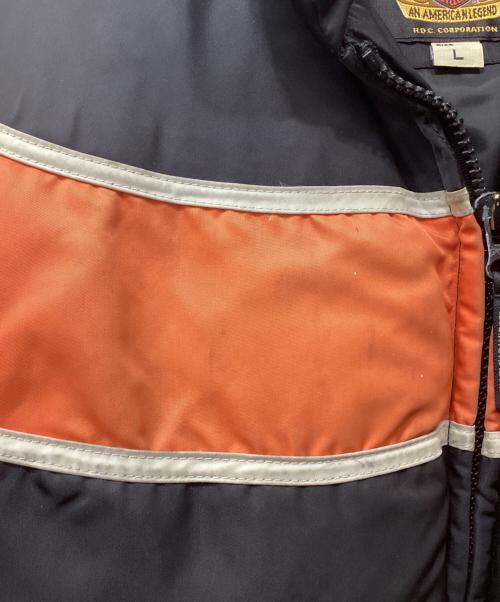 HARLEY-DAVIDSON（ハーレーダビッドソン）HARLEY-DAVIDSON (ハーレーダビッドソン) ハーレーダビッドソン　ダウンジャケット ブラック サイズ:Ｌの古着・服飾アイテム