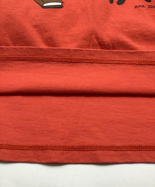 stussy（ステューシー）stussy (ステューシー) BEAVIS AND BUTT HEAD (ビーバス・アンド・バットヘッド) 半袖カットソー レッド サイズ:Ｌの古着・服飾アイテム