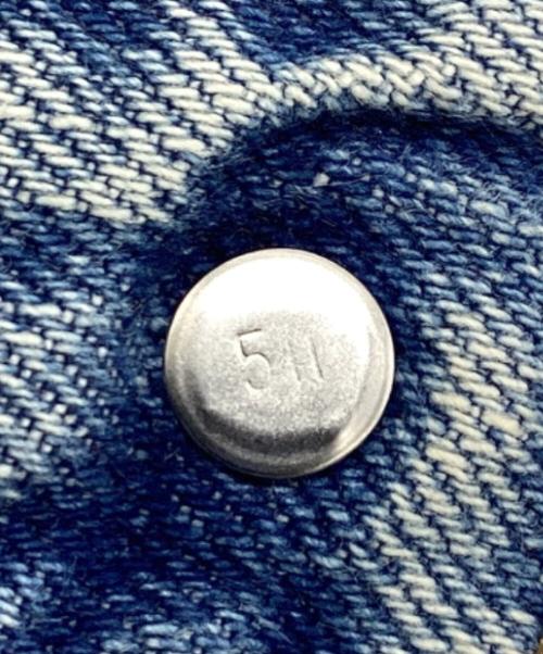 LEVI'S（リーバイス）LEVI'S (リーバイス) デニムパンツ　ボタン裏511 USA製 95年製 インディゴ サイズ:91㎝(W36)の古着・服飾アイテム