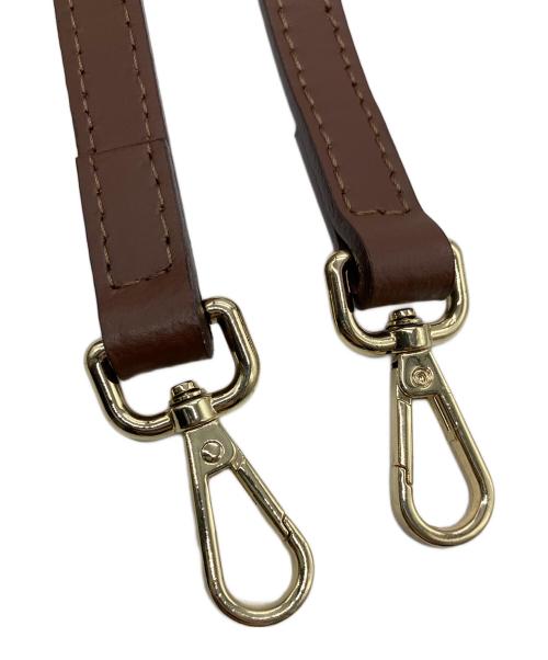 AULENTTI（オウレンティ）AULENTTI (オウレンティ) 2WAYミニバッグ ブラウンの古着・服飾アイテム