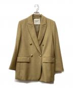 Maison IENAメゾンイエナ）の古着「ブークレツイードジャケット」｜ベージュ