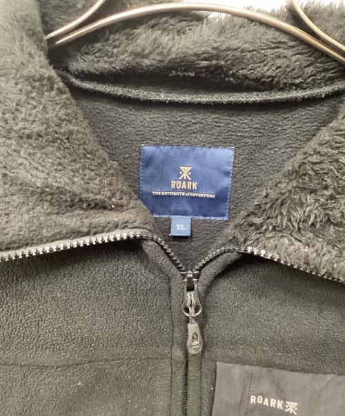 ROARK REVIVAL（ロアークリバイバル）ROARK REVIVAL (ロアークリバイバル) フリースジャケット ブラック サイズ:XLの古着・服飾アイテム