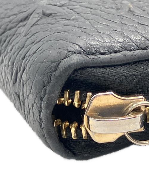 JIMMY CHOO（ジミーチュウ）JIMMY CHOO (ジミーチュウ) 長財布 ブラックの古着・服飾アイテム