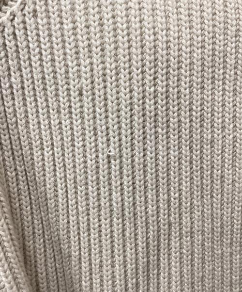 AMAIL（アマイル）AMAIL (アマイル) ドッキングブルゾン ベージュ×グリーン サイズ:Fの古着・服飾アイテム