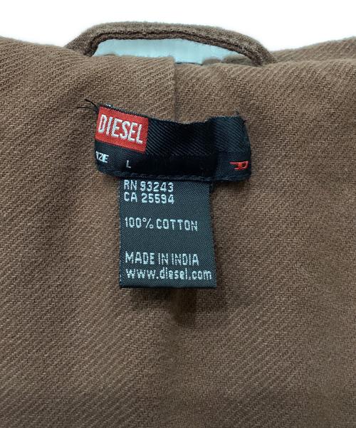 DIESEL（ディーゼル）DIESEL (ディーゼル) モッズコート ネイビー サイズ:Ｌの古着・服飾アイテム