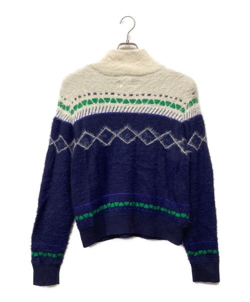PAMM（パム）PAMM (パム) 食卓のノルディックハーフジップニット マルチカラー サイズ:Freeの古着・服飾アイテム