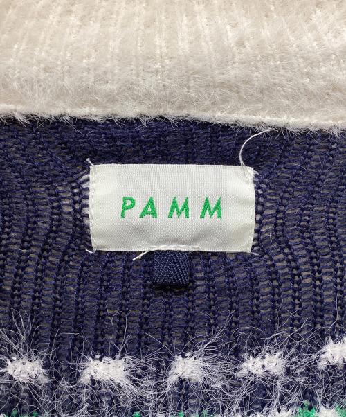 PAMM（パム）PAMM (パム) 食卓のノルディックハーフジップニット マルチカラー サイズ:Freeの古着・服飾アイテム